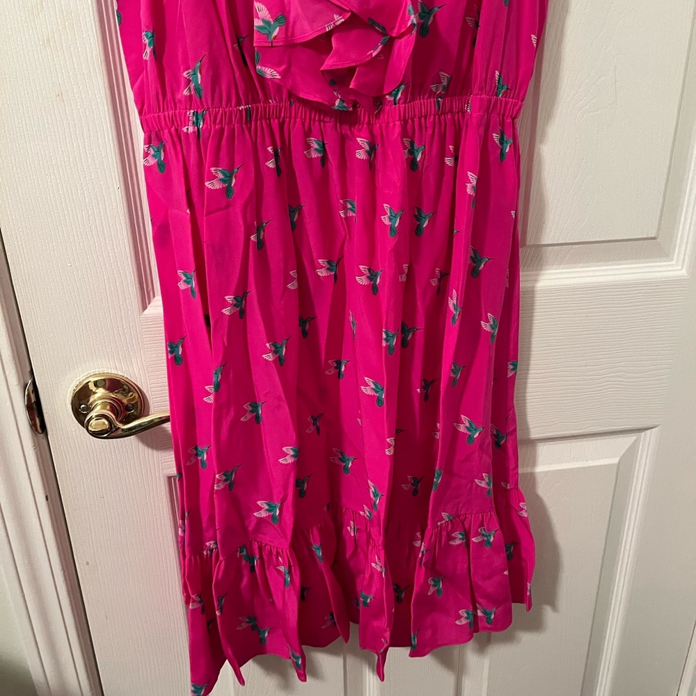 Kate Spade Hummingbird Ruffle Dress - Picture 2 of 6